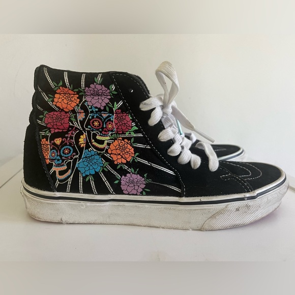 Vans SK8 Hi Dia De Los Muertos Sneakers - Picture 2 of 11